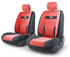   Autoprofi Автомобильные чехлы TT, 9 предметов,  AIRBAG, чёрн./красный | TT-902V BK/RD