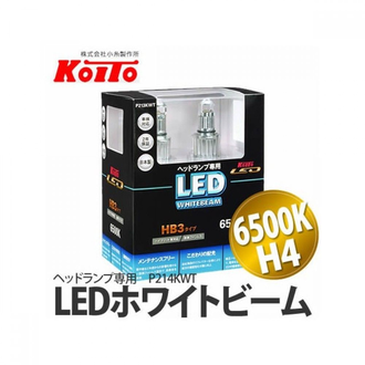 Koito H4 LED 12V/24V 11W 6500K, комплект 2 шт.