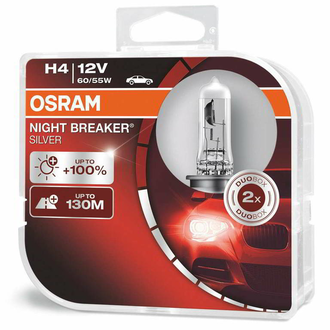 Osram H4 Night Breaker Silver DuoDox