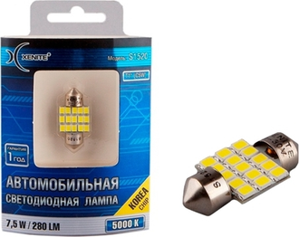 Xenite S1520 (9-30V) Т11 (C5W) Яркость 280 LM