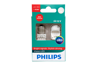 Philips P21W Красный