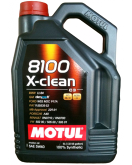 Motul 8100 X-clean C3 5w-40 ( 5 L)