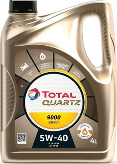 TOTAL QUARTZ 9000 5W40 (4L) Промо