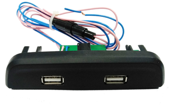 Штат Зарядное устройство USB 2х2 Веста, Xray (в подлокотник)
