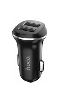 Hoco Авто З/У  Z1, 2 USB, 2.1A, черный