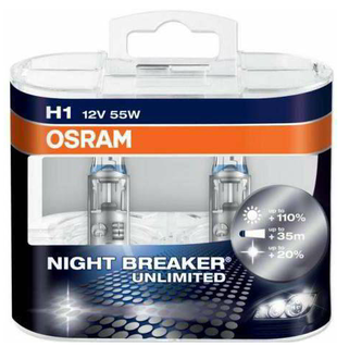 Osram H1 Night Breaker Unlimited DuoBox 
