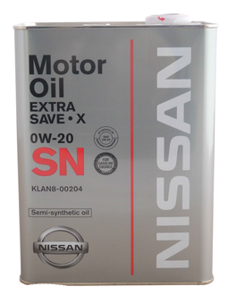 Nissan Extra Save X SN 0W20, 4л
