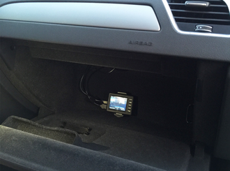 AXiOM split Car Vision 1100 FHD AUDI edition, silver