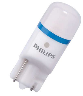 Philips 12V T10 W5W (W2.1x9.5d) LED 8000K (2шт) (127998 X2)