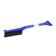 Автомобильная щетка/скребок Clingo для уборки снега и льда 87 см, с регулируемой ручкой, синий