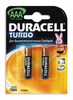 Duracell Батарейка  LR03-2BL Turbo AAA 2 шт