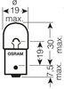 Osram ORIGINAL- R5W-12V  BA15s (5007)